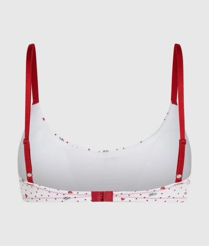 Bralette med hjärtmönster Bralette med hjärtmönster