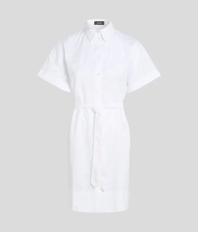 BRODERAD SKJORTKLÄNNING BRODERAD SKJORTKLÄNNING
