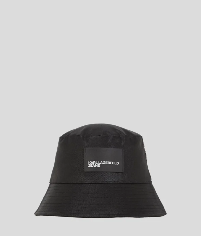 BUCKETHATT I BELÄGGAD DENIM BUCKETHATT I BELÄGGAD DENIM