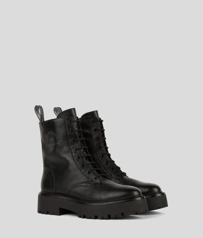 BURLY BIKER LACE-UP BOOTS BURLY BIKER LACE-UP BOOTS