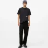 Byxor i denim med fickor Byxor i denim med fickor