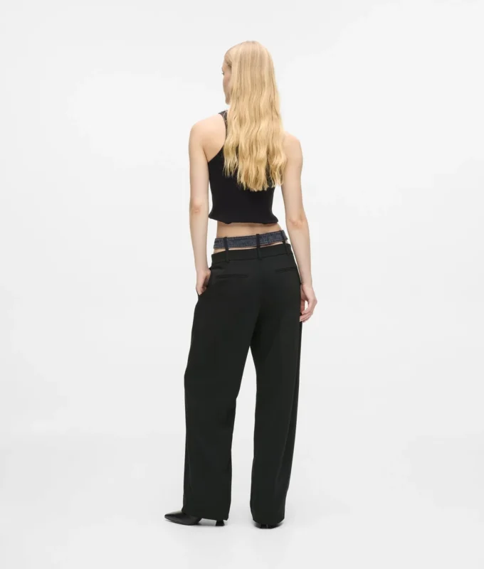 Byxor med dubbel midjeresår Byxor med dubbel midjeresår
