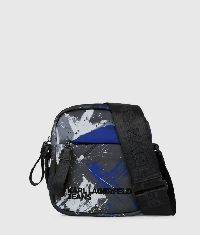 Crossbody-väska med graffititryck Crossbody-väska med graffititryck
