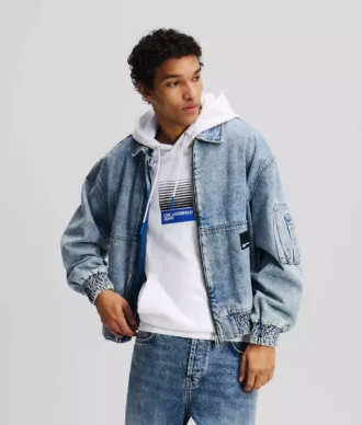 DENIMBOMBERJACKA