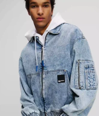 DENIMBOMBERJACKA