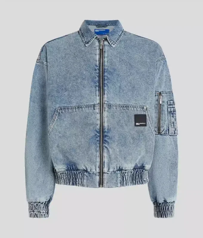 DENIMBOMBERJACKA