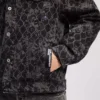 DENIMJACKA MED ALL-OVER-TRYCK DENIMJACKA MED ALL-OVER-TRYCK