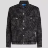 DENIMJACKA MED ALL-OVER-TRYCK DENIMJACKA MED ALL-OVER-TRYCK