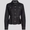 DENIMJACKA MED KONTRASTERANDE SÖMMAR DENIMJACKA MED KONTRASTERANDE SÖMMAR