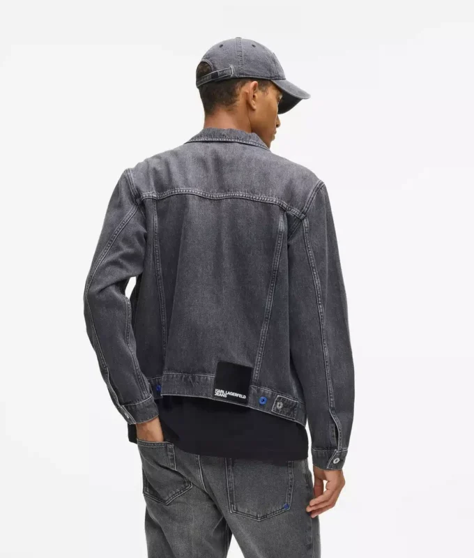 Denimjacka med normal passform