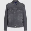 Denimjacka med normal passform