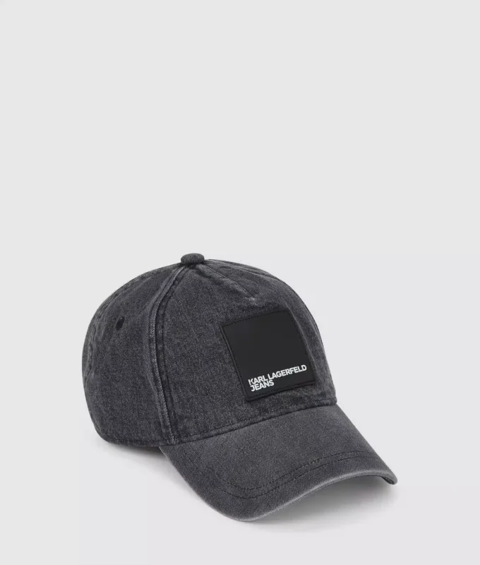 Denimkeps med boxlogotyp Denimkeps med boxlogotyp