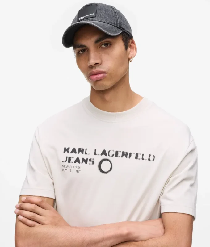 Denimkeps med boxlogotyp