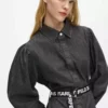 Denimklänning med bälte Denimklänning med bälte