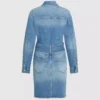 Denimklänning med bälte Denimklänning med bälte
