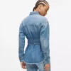 Denimskjorta med bälte Denimskjorta med bälte