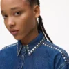 Denimskjorta med nitar Denimskjorta med nitar