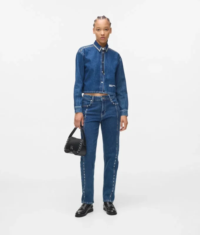 Denimskjorta med nitar Denimskjorta med nitar