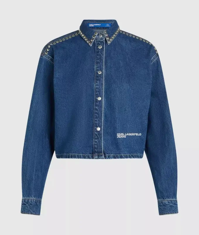 Denimskjorta med nitar Denimskjorta med nitar