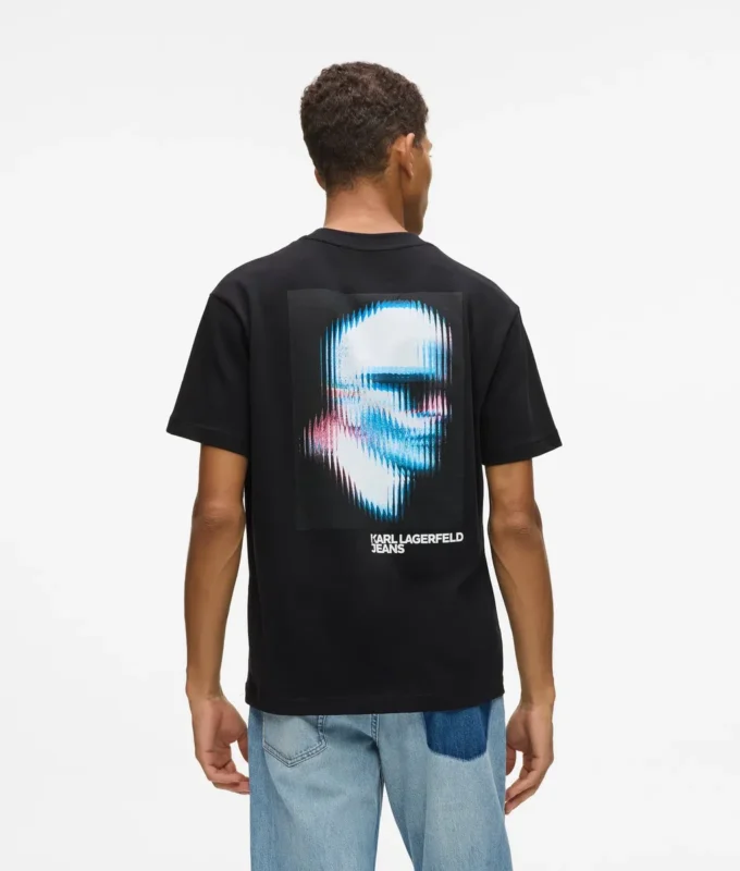 Digitaliserad Karl-T-shirt Digitaliserad Karl-T-shirt
