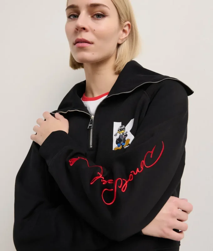 DISNEY X KL HALF-ZIP SWEATSHIRT DISNEY X KL HALF-ZIP SWEATSHIRT