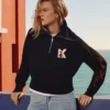DISNEY X KL HALF-ZIP SWEATSHIRT DISNEY X KL HALF-ZIP SWEATSHIRT