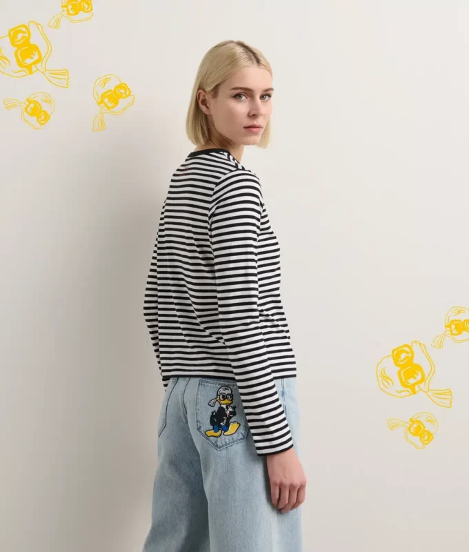 DISNEY X KL STRIPED T-SHIRT DISNEY X KL STRIPED T-SHIRT