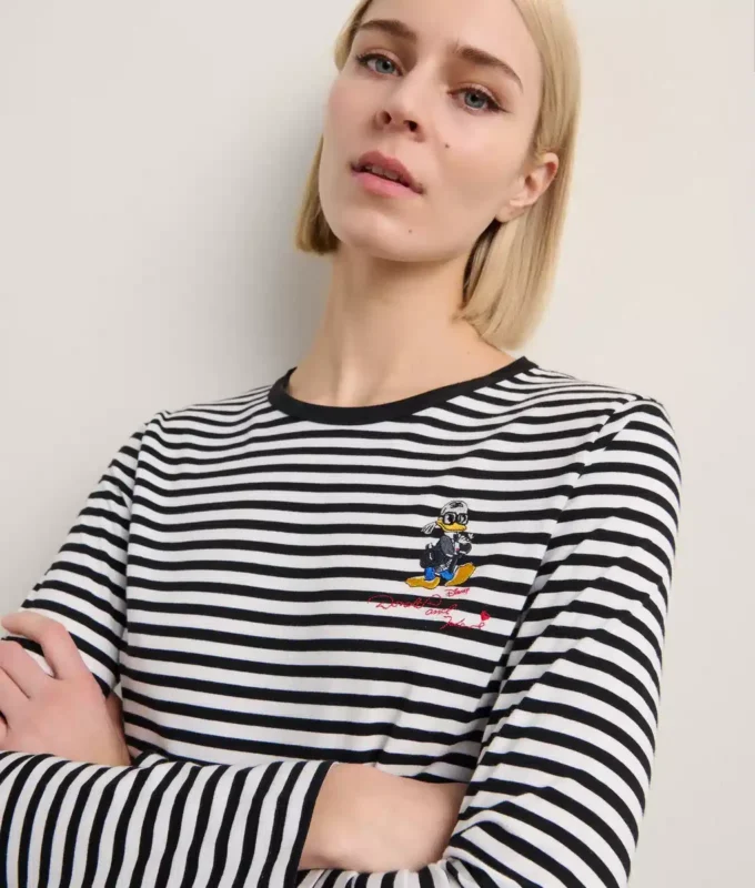 DISNEY X KL STRIPED T-SHIRT DISNEY X KL STRIPED T-SHIRT