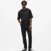 Exklusiv avslappnad T-shirt med texten ”Karl told me”