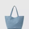 Exklusiv Monogram-shopper i denim Exklusiv Monogram-shopper i denim