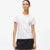 Exklusiv T-shirt med strasslogotyp