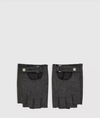 Fingerlösa denimhandskar