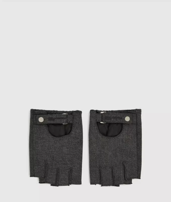 Fingerlösa denimhandskar Fingerlösa denimhandskar