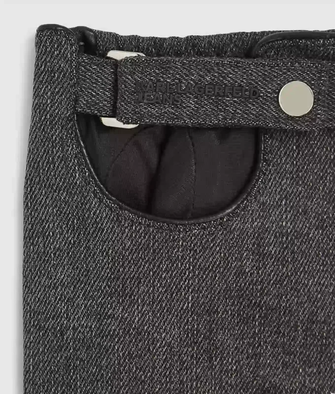 Fingerlösa denimhandskar Fingerlösa denimhandskar