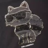 Flick-T-shirt med paljetter och Ikon Choupette-motiv Flick-T-shirt med paljetter och Ikon Choupette-motiv