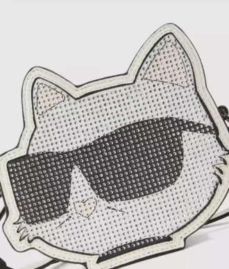 Flickväska Choupette med strass