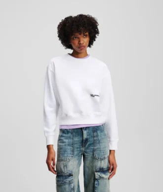 FLORAL-PRINT SWEATSHIRT