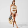 FLOWER HALTER-NECK BADDRÄKT
