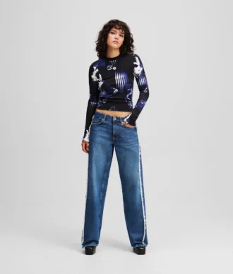 FRANSADE MID-RISE RELAXED JEANS