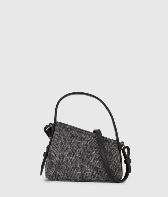 Geo mini crossbody-väska i denim Geo mini crossbody-väska i denim