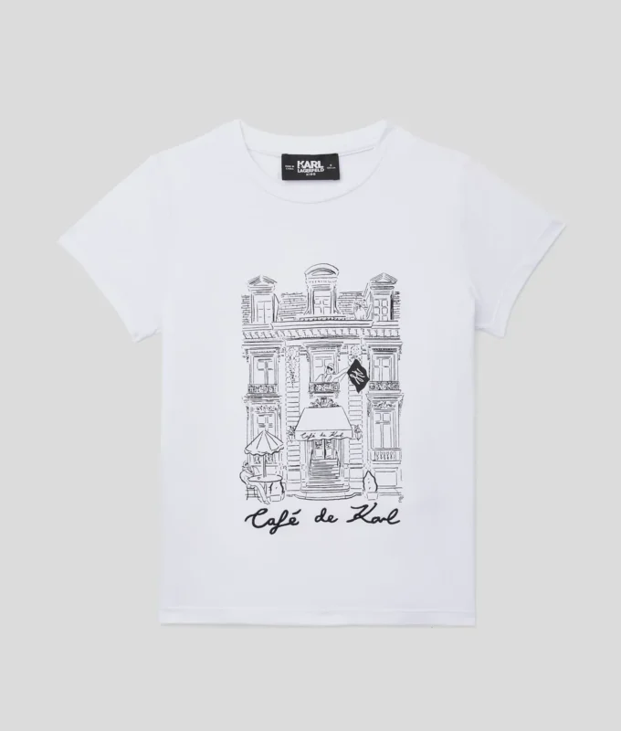 GIRLS CAFÉ DE KARL T-SHIRT GIRLS CAFÉ DE KARL T-SHIRT