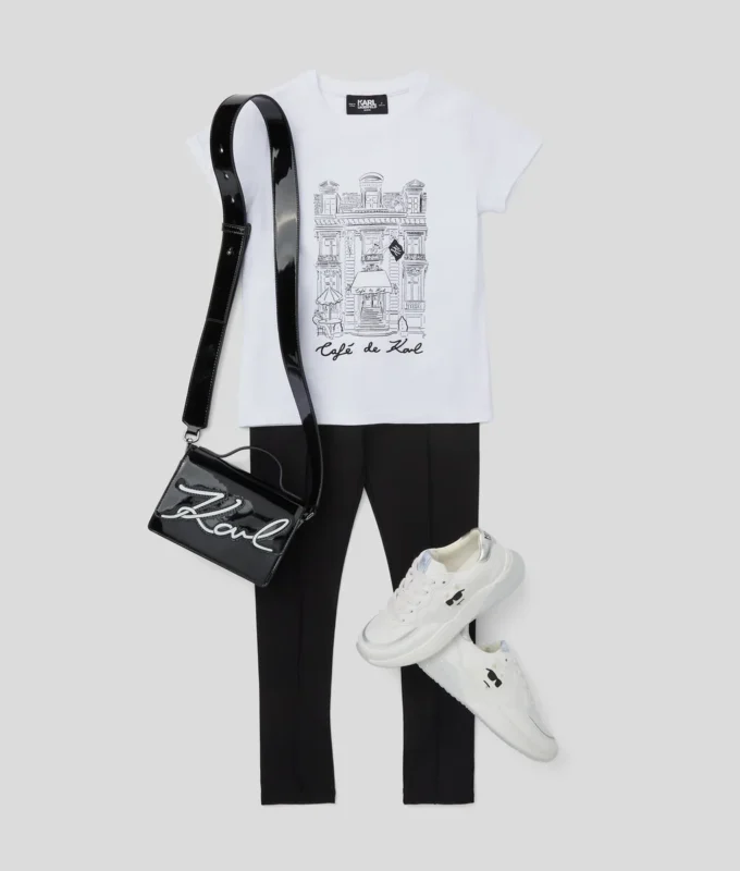 GIRLS CAFÉ DE KARL T-SHIRT GIRLS CAFÉ DE KARL T-SHIRT