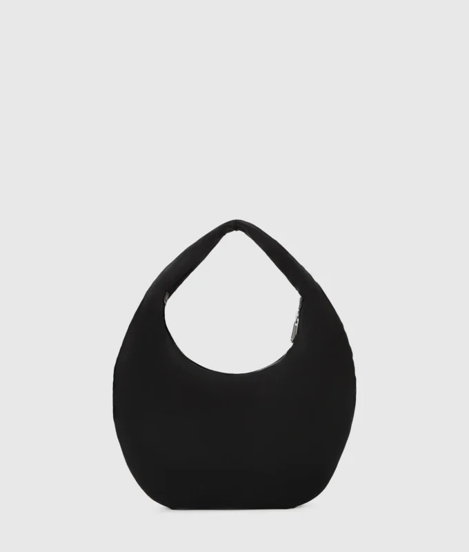 Glansig axelväska i nylon Glansig axelväska i nylon