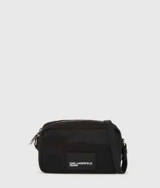 Glansig kameraväska i nylon