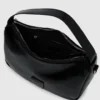 Glansig mini-hobo-väska Glansig mini-hobo-väska