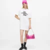 Graffiti-T-shirtklänning