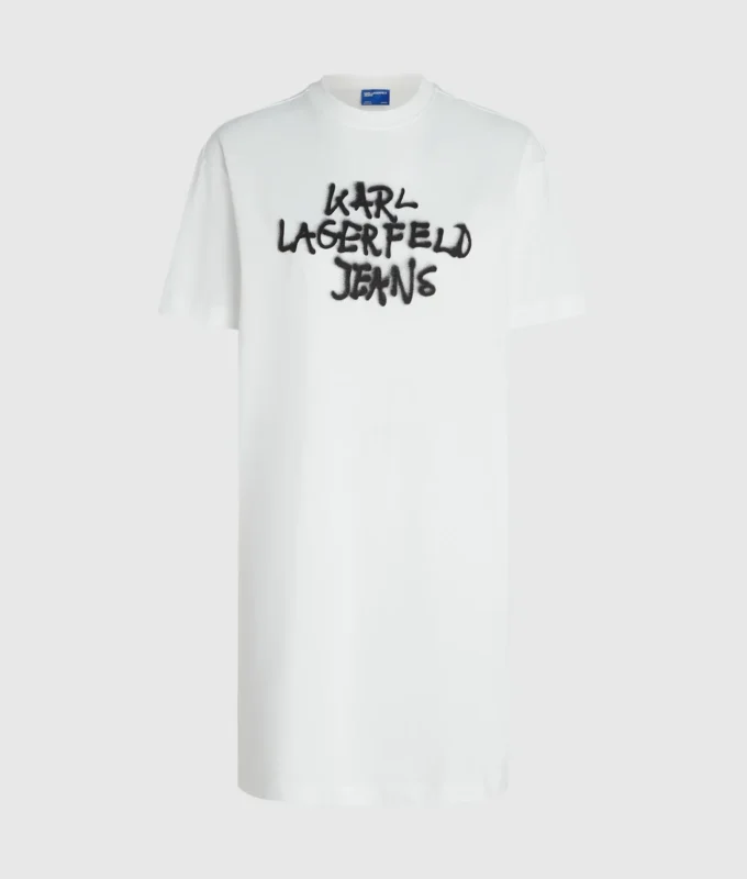 Graffiti-T-shirtklänning