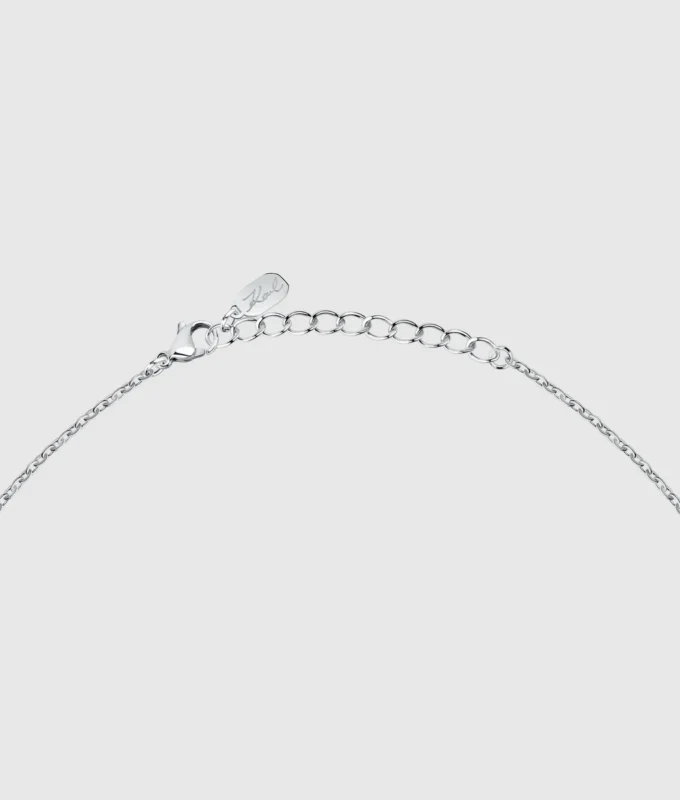 Halsband med kristall länkar Halsband med kristall länkar