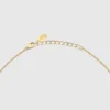 Halsband med kristall länkar Halsband med kristall länkar