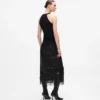 Halterneck-top med strass